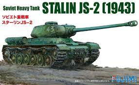 Fujimi 1/76 Stalin JS-2 (SWA-27) Plastic Model Kit - Hobbytech Toys
