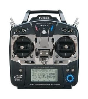 Futaba 10J 10CH THSS Radio Gear with R3008SB Receiver, Sophisticated Remote Control for Hobbyist Pilots