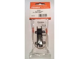 Compact Futaba Sbus 6-way terminal box for radio control gear, featuring multiple connection ports and a sturdy, sleek black design.