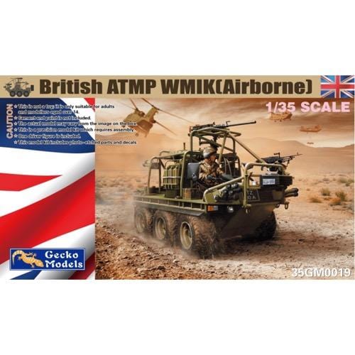 Gecko GM35019 1/35 British ATMP WMIK (Airborne) Plastic Model Kit Gecko Models PLASTIC MODELS