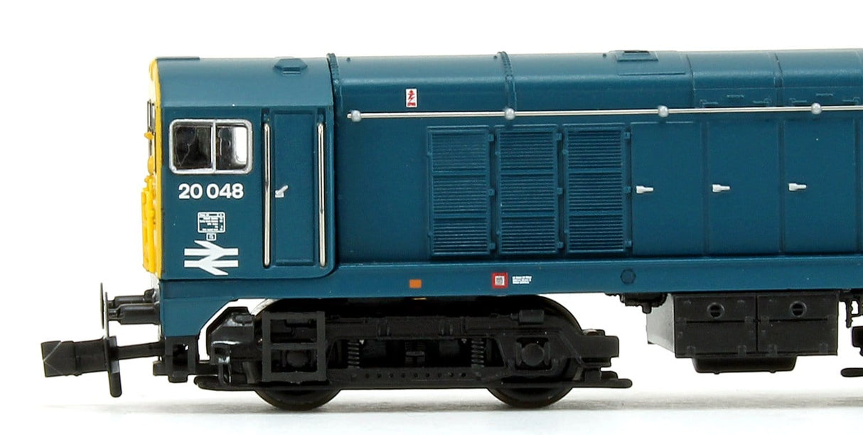 Graham Farish N BR Class 20/0 Disc Headcode 20048 Blue Cabside Locomotive Graham Farish TRAINS - N SCALE