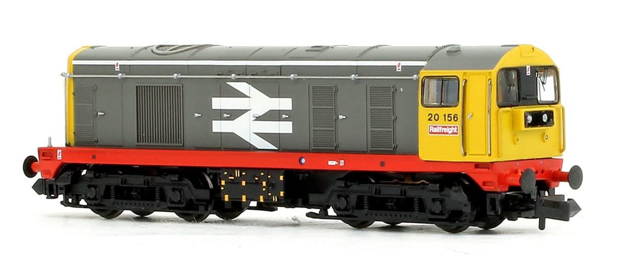 Graham Farish N BR Class 20/0 Headcode Box 20156 Railfreight Red Stripe Diesel Locomotive Graham Farish TRAINS - N SCALE
