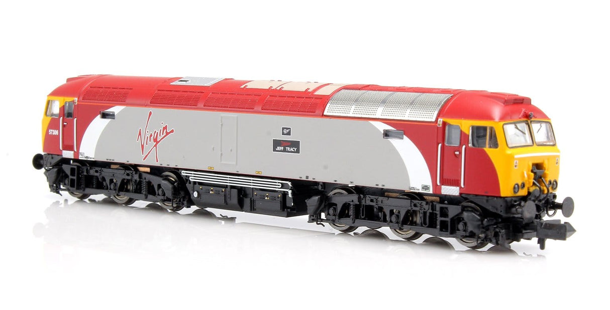 Graham Farish N Class 57/3 57306 Jeff Tracy Virgin Diesel Locomotive Graham Farish TRAINS - N SCALE