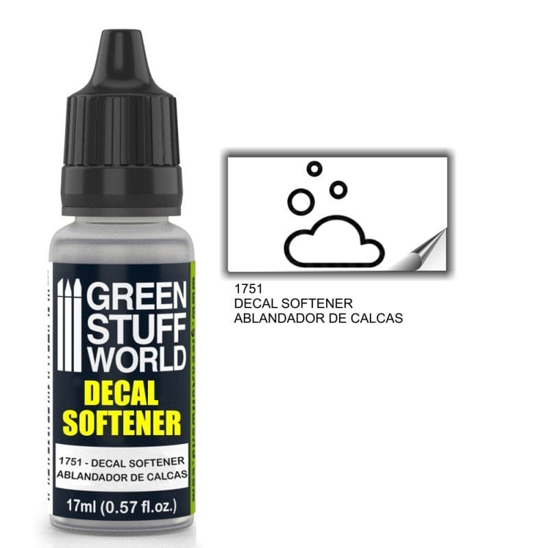 Green Stuff World 1751 Decal Softener 17ml Green Stuff World PAINT, BRUSHES & SUPPLIES