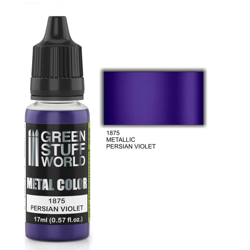 Green Stuff World 1875 Metallic Paint Persian Violet 17ml Green Stuff World PAINT, BRUSHES & SUPPLIES