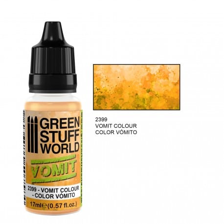 Green Stuff World 2399 Vomit Effect Acrylic 17ml Green Stuff World PAINT, BRUSHES & SUPPLIES