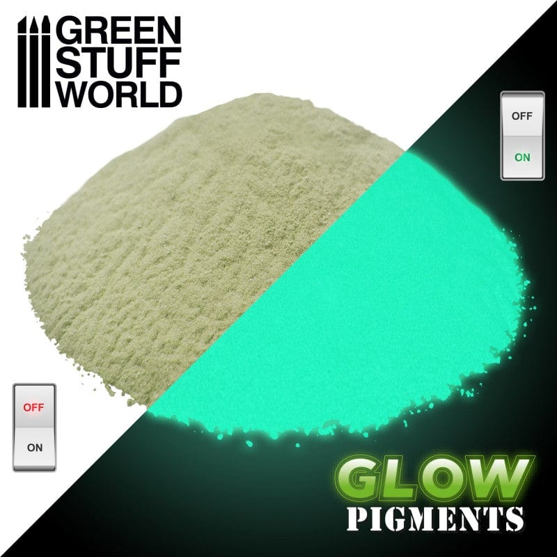 Green Stuff World 2407 Glow Pigments Reality Yellow 30ml Green Stuff World PAINT, BRUSHES & SUPPLIES