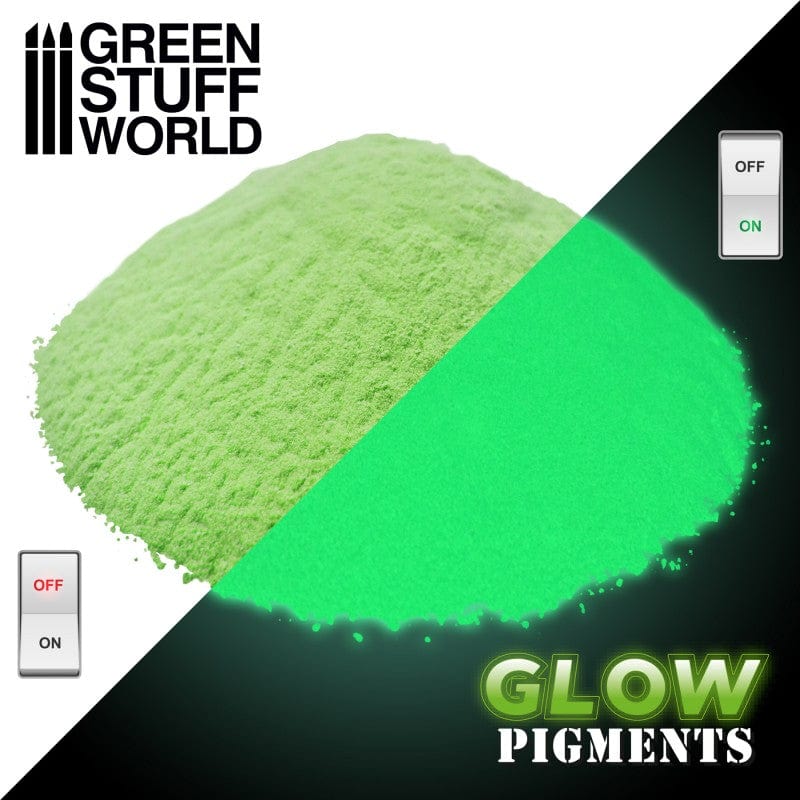 Green Stuff World 2408 Glow Pigments Soul Green 30ml Green Stuff World PAINT, BRUSHES & SUPPLIES