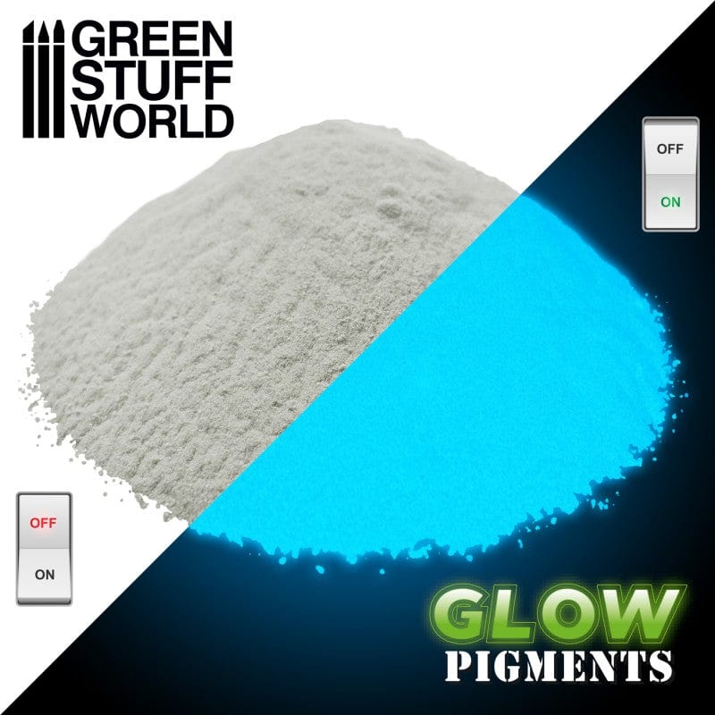 Green Stuff World 2409 Glow Pigments Mind Turquoise 30ml Green Stuff World PAINT, BRUSHES & SUPPLIES