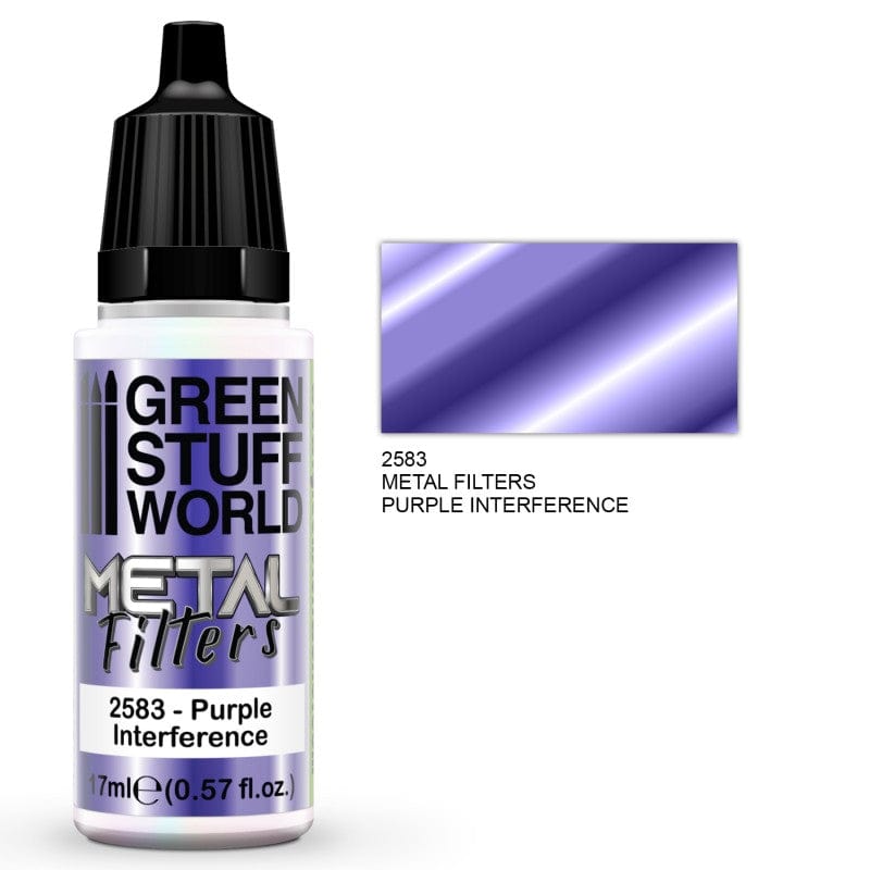 Green Stuff World 2583 Metal Filter - PURPLE interference 17ml Green Stuff World PAINT, BRUSHES & SUPPLIES