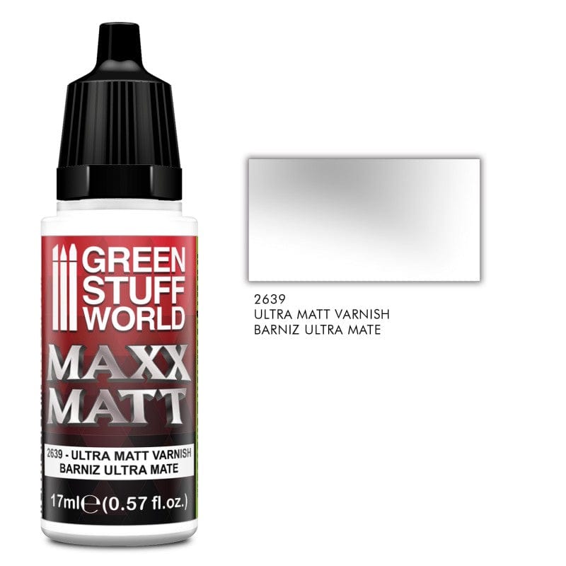 Green Stuff World 2639 Maxx Matt Varnish 17ml Green Stuff World PAINT, BRUSHES & SUPPLIES