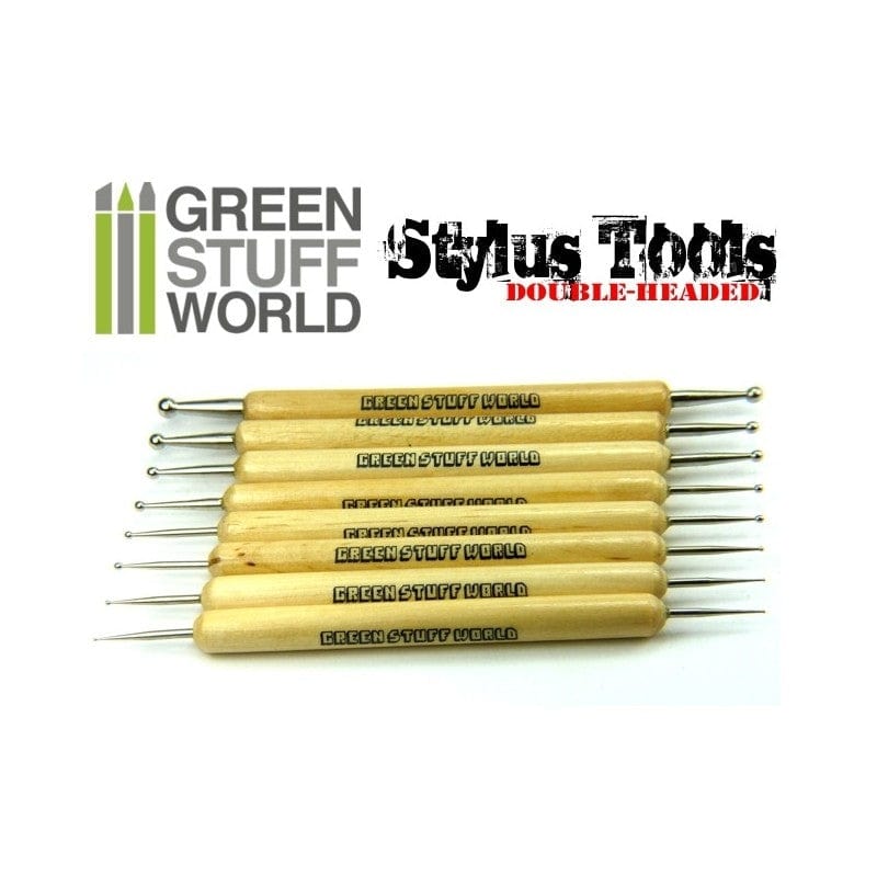 Green Stuff World 8X Sculpting Stylus Tool Set Green Stuff World TOOLS