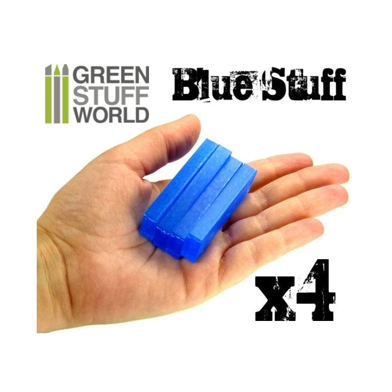 Green Stuff World Blue Stuff Molds (4 Bars) Green Stuff World PAINT, BRUSHES & SUPPLIES