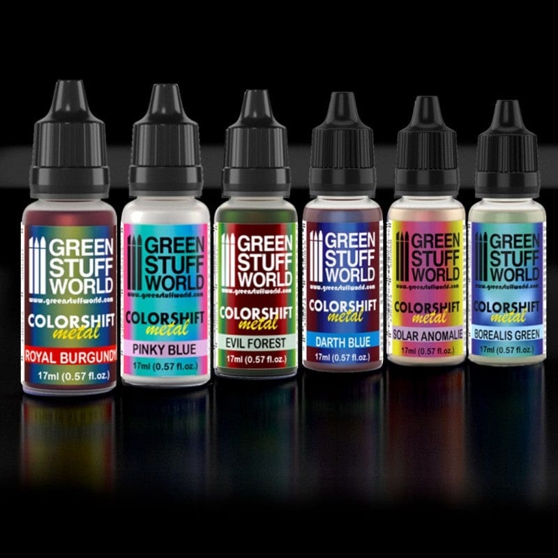 Green Stuff World Chameleon Colorshift Metal Acrylic Paint Set 3 Green Stuff World PAINT, BRUSHES & SUPPLIES