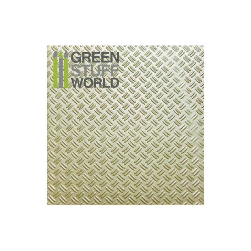 Green Stuff World Double Diamond Textured Sheet 200x300mm (1) Green Stuff World TOOLS