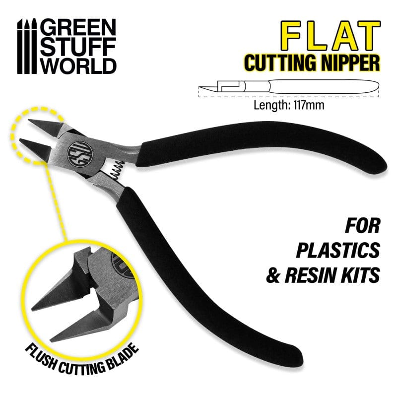 Green Stuff World Flat Cutting Nipper (Sprue Cutter) - Hobbytech Toys