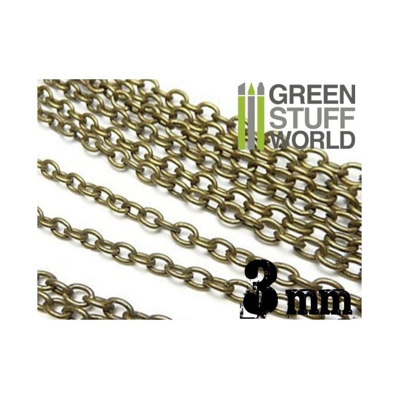 Green Stuff World Hobby Chain 3mm Green Stuff World TOOLS