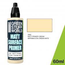 Green Stuff World Matt Surface Primer 60ml - Cream - Hobbytech Toys