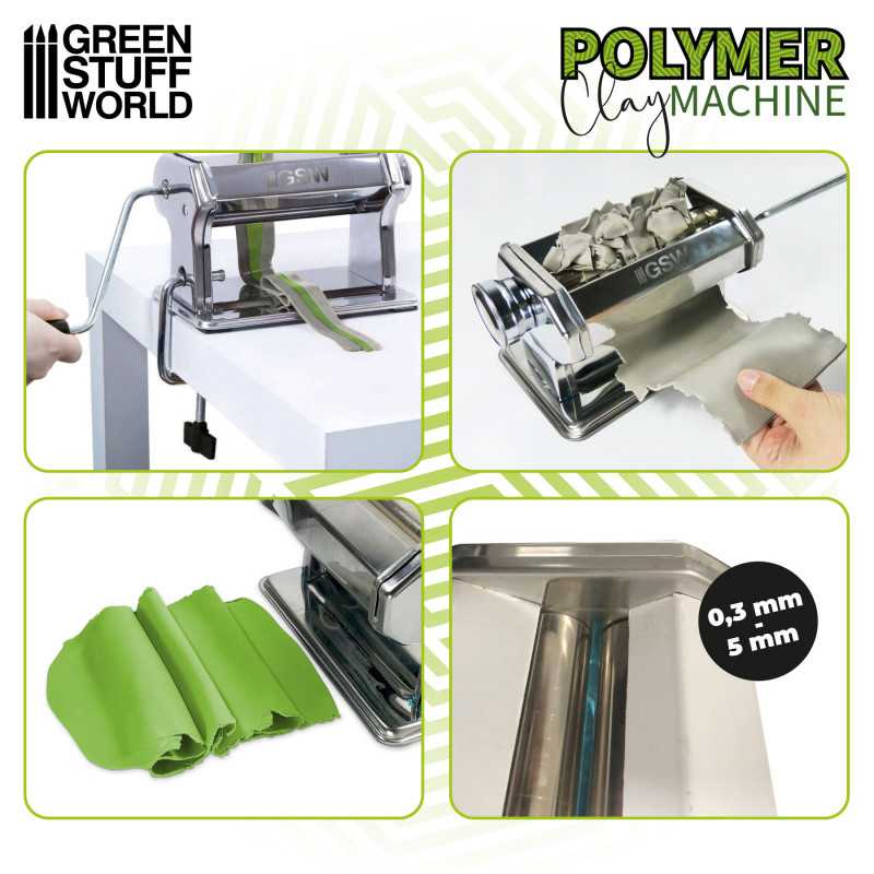 Green Stuff World Polymer Clay Machine - Hobbytech Toys
