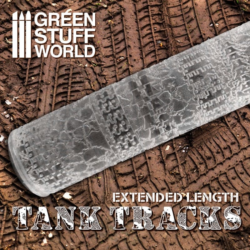 Green Stuff World Rolling Pin Tank Tracks Green Stuff World TOOLS
