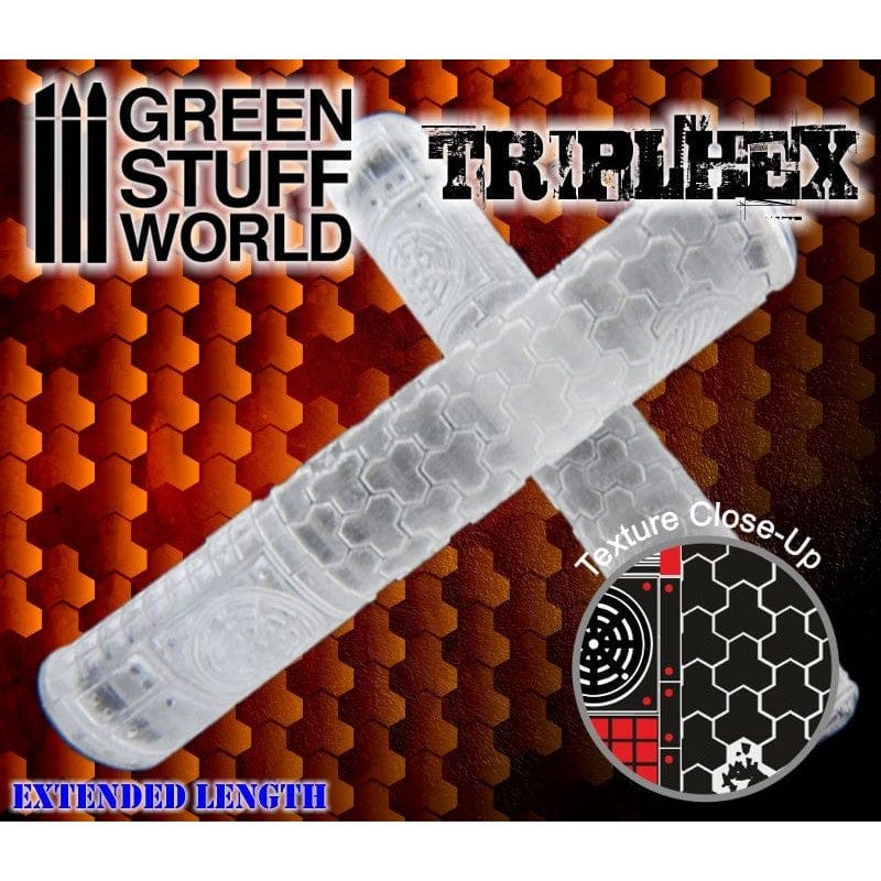 Green Stuff World Rolling Pin Triplehex Green Stuff World PAINT, BRUSHES & SUPPLIES