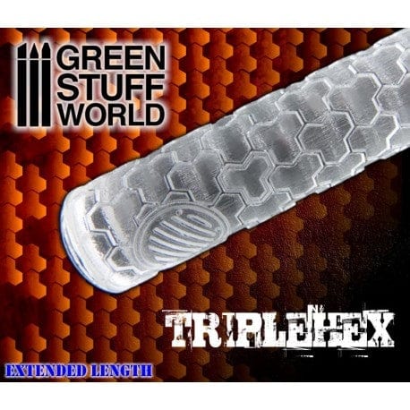 Green Stuff World Rolling Pin Triplehex Green Stuff World PAINT, BRUSHES & SUPPLIES