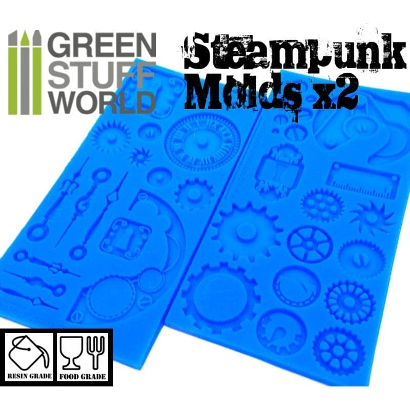 Green Stuff World Silicone Moulds - Steampunk Green Stuff World TOOLS