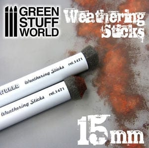 Green Stuff World Weathering Brushes 15mm (2pcs) Green Stuff World TOOLS