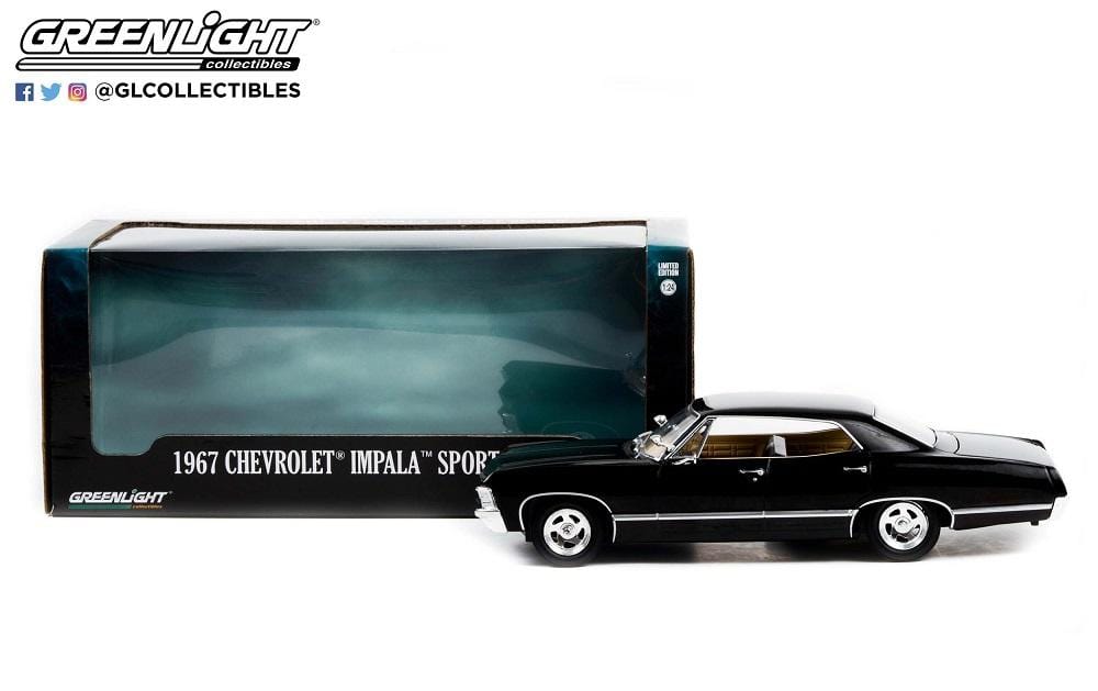 Greenlight 1/24 1967 Chev Impala Sport Sedan - Hobbytech Toys