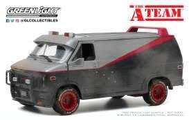 Greenlight 1/24 A Team 1983 GMC Vandura Weathered Version with Bullet Holes Greenlight DIE-CAST MODELS