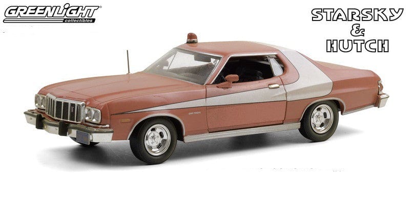 Greenlight 1/24 Starsky and Hutch 1976 Ford Grand Torino Weathered Greenlight DIE-CAST MODELS