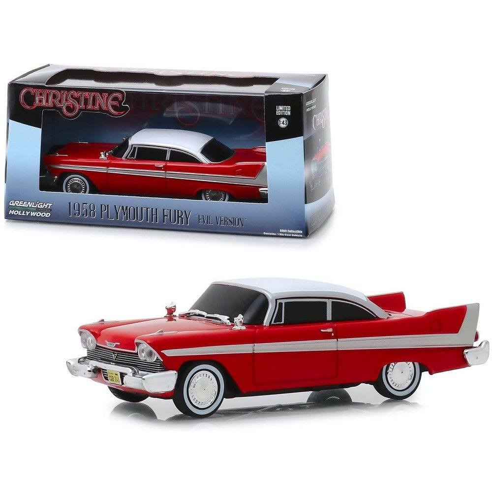 Greenlight 1/43 1958 Plymouth Fury Evil Christine Greenlight DIE-CAST MODELS