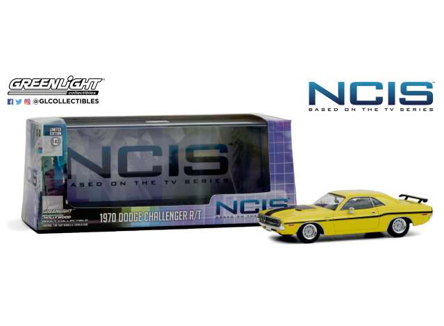 Greenlight 1/43 1970 Dodge Challenger R/T NCIS Greenlight DIE-CAST MODELS