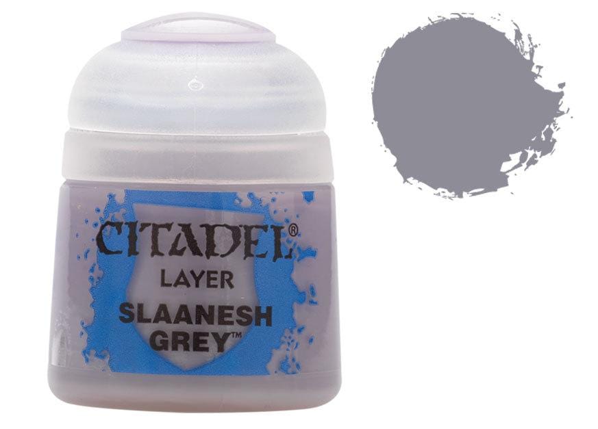 GW 22-12 Citadel Layer: Slaanesh Grey Games Workshop PAINT, BRUSHES & SUPPLIES