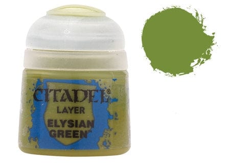 GW 22-30 Citadel Layer Elysian Green Games Workshop PAINT, BRUSHES & SUPPLIES