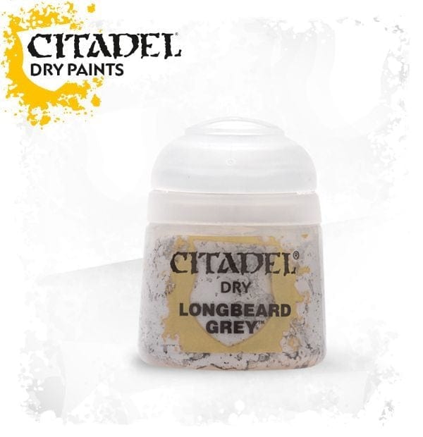 GW 23-12 Citadel Dry Longbeard Grey Games Workshop PAINT, BRUSHES & SUPPLIES