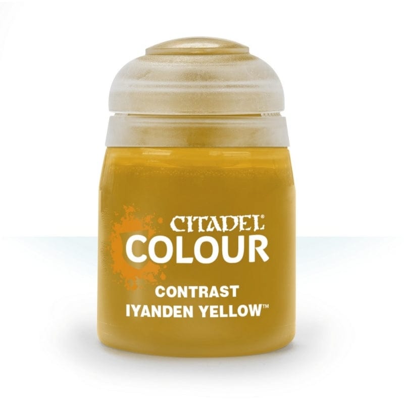GW 29-10 Citadel Contrast Iyanden Yellow (18ml) Games Workshop PAINT, BRUSHES & SUPPLIES