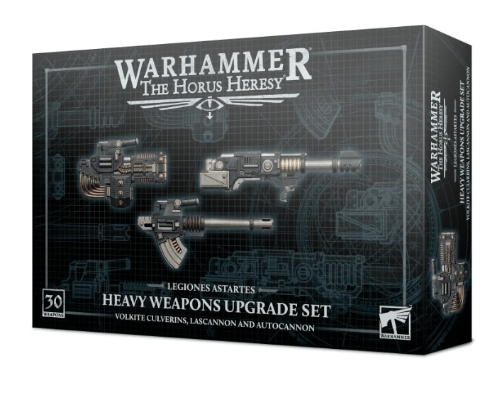 GW 31-13 L/ASTARTES: VOLKITE CULVERINS+LASCANNONS - Hobbytech Toys