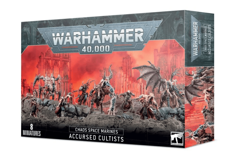 GW 43-83 Chaos Space Marines: Accursed Cultists - Hobbytech Toys