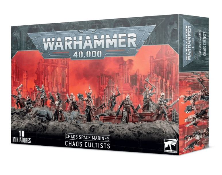 GW 43-88 Chaos Space Marines Chaos Cultists - Hobbytech Toys