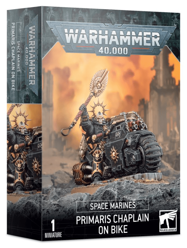 GW 48-31 Space Marines Primaris Chaplain on Bike - Hobbytech Toys