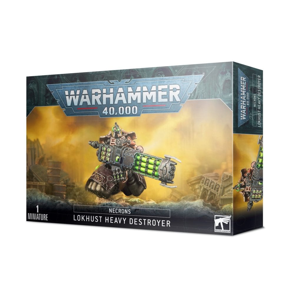 GW 49-28 Necrons Lokhust Heavy Destroyer Games Workshop GAMES WORKSHOP