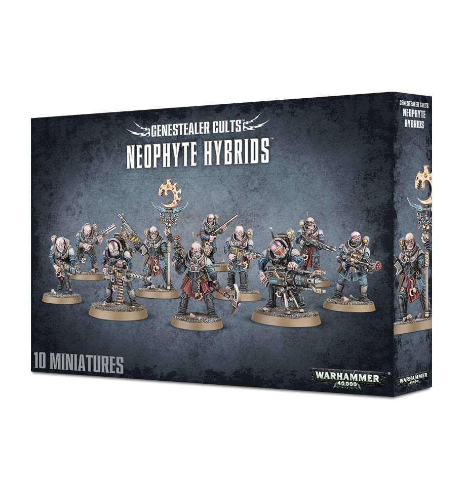 GW 51-52 Warhammer 40,000 Genestealer Cults Neophyte Hybrids - Hobbytech Toys