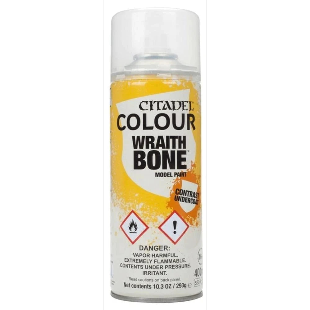 GW 62-33 Citadel Spray Paint: Wraithbone (400ml) - Hobbytech Toys