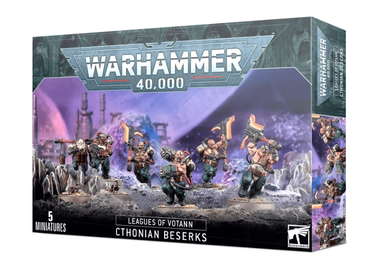 GW 69-05 Leagues Of Votann: Cthonian Berserks - Hobbytech Toys