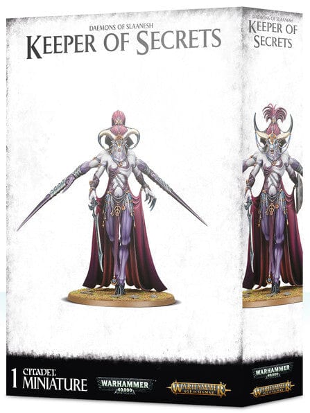 GW 97-06 Daemons of Slaanesh Keeper of Secrets Games Workshop GAMES WORKSHOP