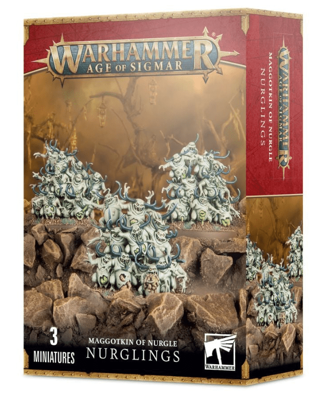 GW 97-18 Maggotkin of Nurgle: Nurglings - Hobbytech Toys