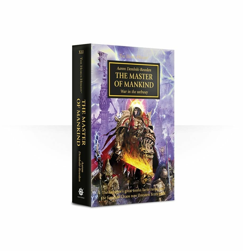 GW Black Library Horus Heresy: The Master of Mankind Book Games Workshop GAMES WORKSHOP