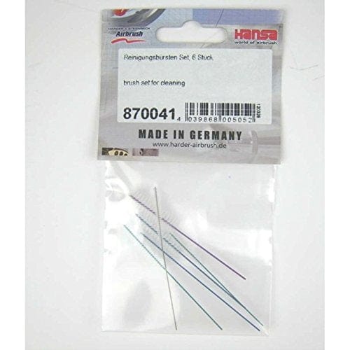 Harder And Steenbeck Airbrush Cleaning Brush Set (6Pcs) Harder and Steenbeck PAINT, BRUSHES & SUPPLIES