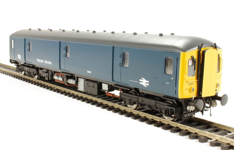 Heljan OO Scale Parcels Service Blue/Yellow 55991 DCC Ready 21 Pin - Hobbytech Toys
